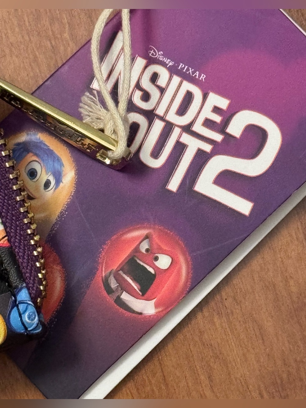 NWT Loungefly Inside Out 2 Core Memories Zip Around Wallet - Picture 8 of 13